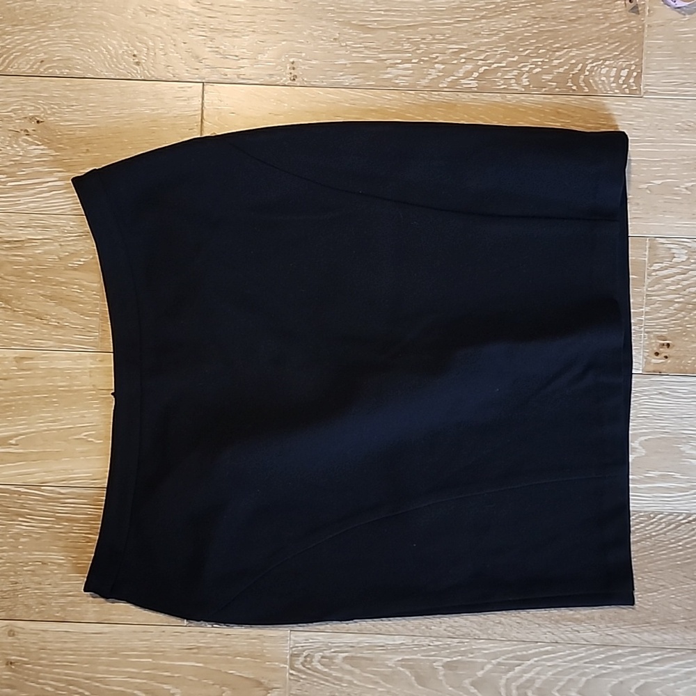 Halston Heritage Straight Black Skirt